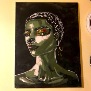 Original painting by me. She’s called (Free) 🌹Selling for $380.